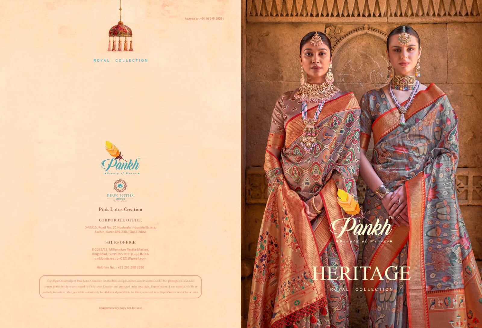 PANKH SAREES HERITAGE COLLECTION